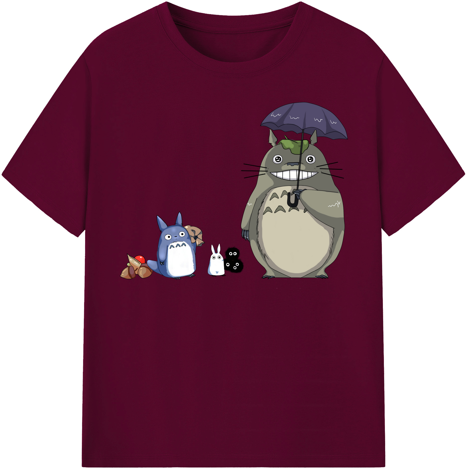 （画像用） となりのトトロ 草壁メイ 草壁サツキ My Neighbor Totoro Satsuki Kusakabe Mei Kusakabe レディースカジュアルプリントTシャツ（綿100％）